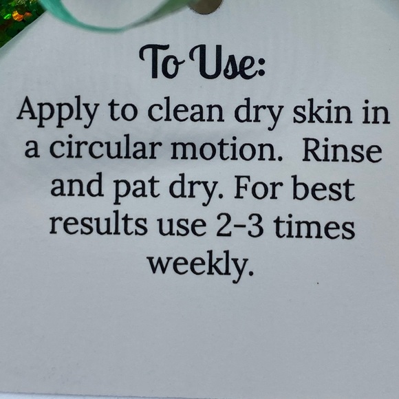 Mojito Scented gentle sugar scrub 8oz - Picture 4 of 5